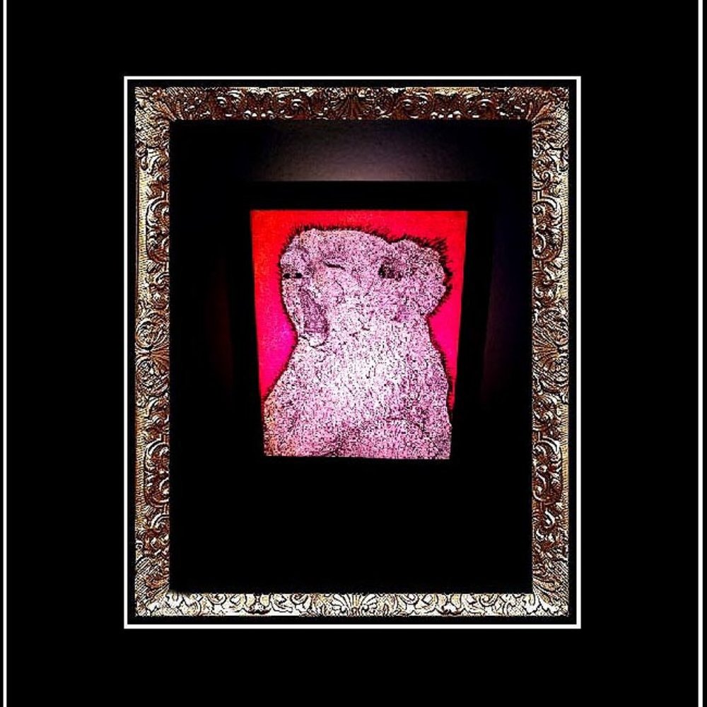 New Yawning Koala Painting Night Light
